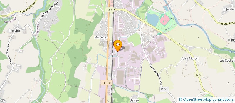 localisation de l'entreprise MADAME ISABELLE DAL PAI  RUMILLY