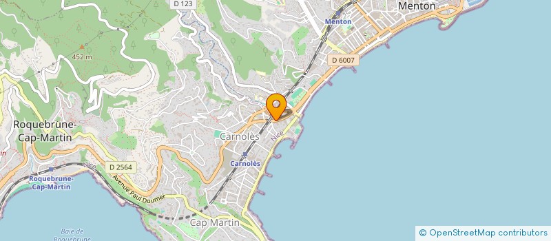 localisation de l'entreprise MADAME ISABELLE DANG à ROQUEBRUNE-CAP-MARTIN
