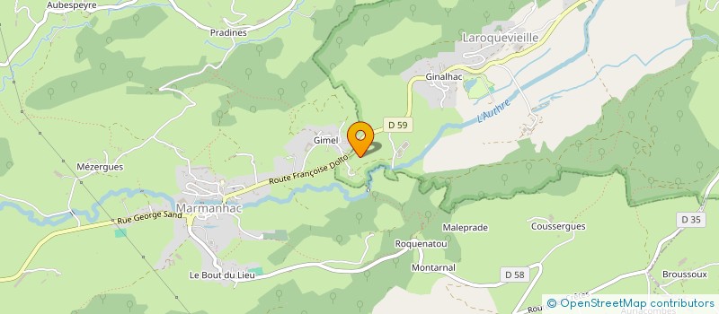 localisation de l'entreprise MADAME ISABELLE DANGUIRAL à LAROQUEVIEILLE