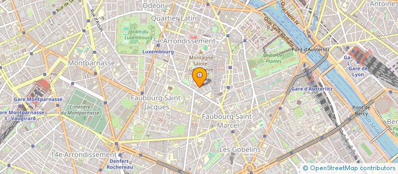 localisation de l'entreprise MADAME ISABELLE DANJOU  PARIS