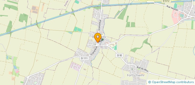 localisation de l'entreprise MADAME ISABELLE DANNER  URSCHENHEIM