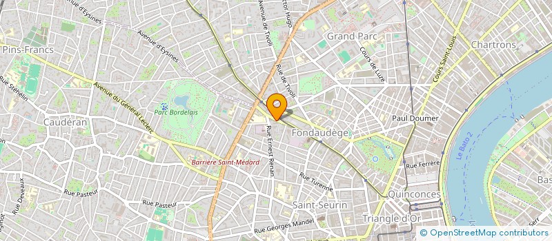 localisation de l'entreprise MADAME ISABELLE DANTAS  BORDEAUX