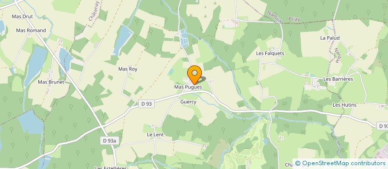 localisation de l'entreprise MADAME ISABELLE DARET à VILLETTE-SUR-AIN