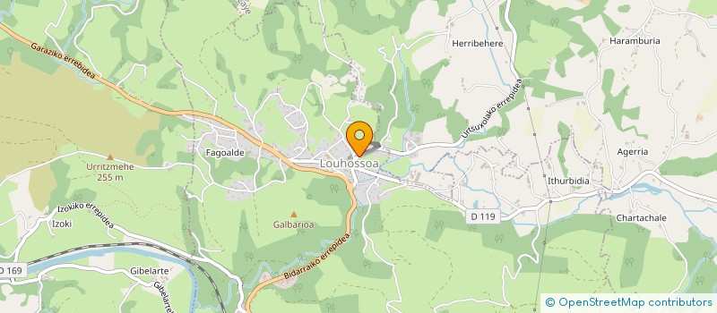 localisation de l'entreprise MADAME ISABELLE DARGUY  LOUHOSSOA