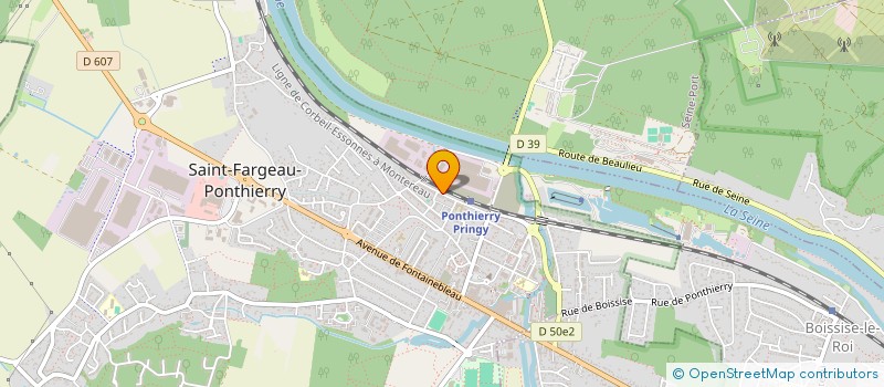 localisation de l'entreprise MADAME ISABELLE DATTEE  SAINT-FARGEAU-PONTHIERRY