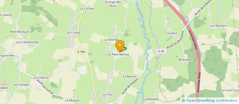 localisation de l'entreprise MADAME ISABELLE DAUJAT  MARBOZ