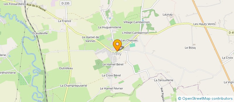 localisation de l'entreprise MADAME ISABELLE DAVID à TOURNEVILLE-SUR-MER