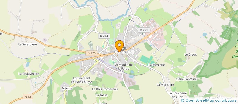 localisation de l'entreprise MADAME ISABELLE DAVY  PRE-EN-PAIL-SAINT-SAMSON