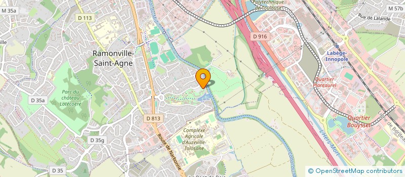 localisation de l'entreprise MADAME ISABELLE DE BROUCKER  RAMONVILLE-SAINT-AGNE