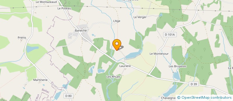 localisation de l'entreprise MADAME ISABELLE DE BRUCHARD à PEYRILHAC