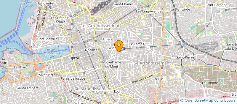 localisation de l'entreprise MADAME ISABELLE DE BUHREN à MARSEILLE