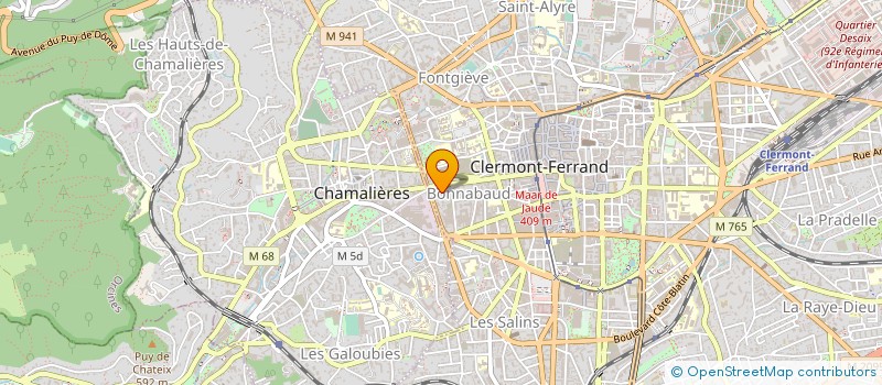 localisation de l'entreprise MADAME ISABELLE DE CHABANNES LA PALICE à CLERMONT-FERRAND