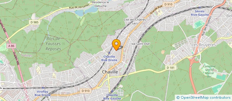 localisation de l'entreprise MADAME ISABELLE DE FELICE à CHAVILLE