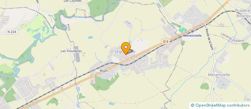 localisation de l'entreprise MADAME ISABELLE DE HULSTER  L'ISLE-JOURDAIN