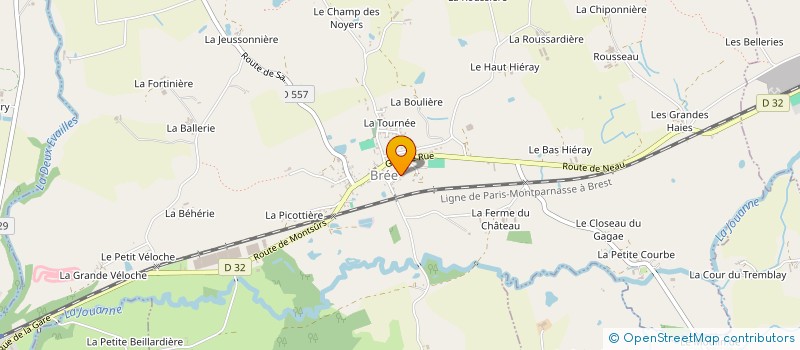 localisation de l'entreprise MADAME ISABELLE DE MAYNARD à LA CHAPELLE-RAINSOUIN