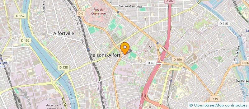 localisation de l'entreprise MADAME ISABELLE DE MELLIS à MAISONS-ALFORT