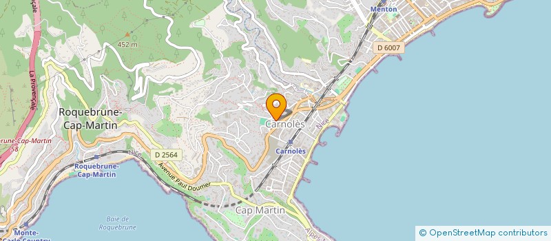 localisation de l'entreprise MADAME ISABELLE DE REGNAULD DE LA SOUDIERE à ROQUEBRUNE-CAP-MARTIN