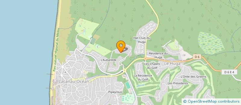 localisation de l'entreprise MADAME ISABELLE DE VASCONCELOS  LACANAU