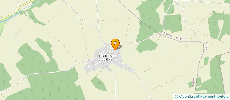localisation de l'entreprise MADAME ISABELLE DE VOLDERE à ENTRAINS-SUR-NOHAIN