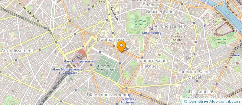 localisation de l'entreprise MADAME ISABELLE DEBRUS  PARIS