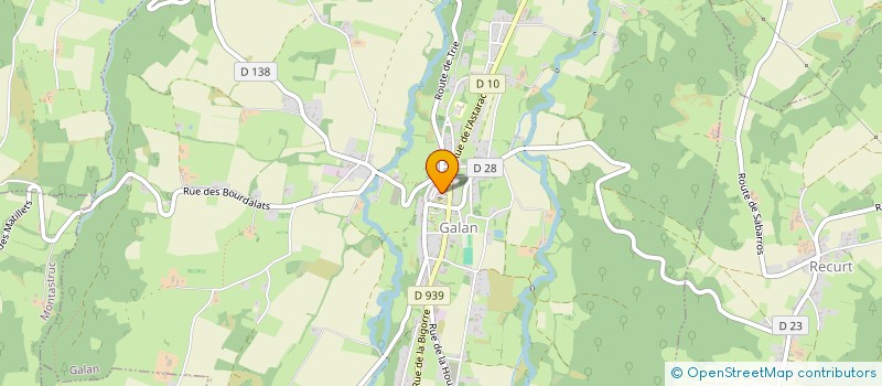 localisation de l'entreprise MADAME ISABELLE DECHA  GALAN