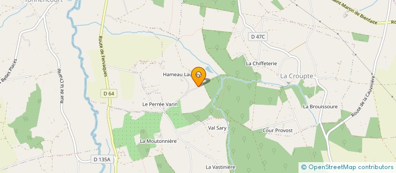 localisation de l'entreprise MADAME ISABELLE DECHENNE à LIVAROT-PAYS-D'AUGE