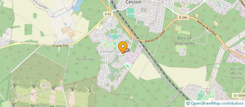 localisation de l'entreprise MADAME ISABELLE DECOUCHE  CESSON