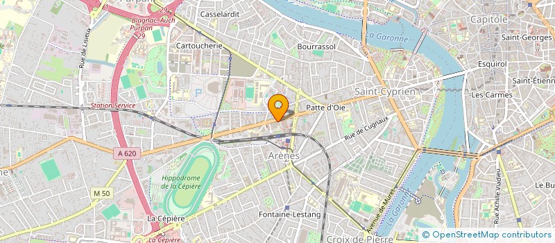 localisation de l'entreprise MADAME ISABELLE DECRAMER à TOULOUSE
