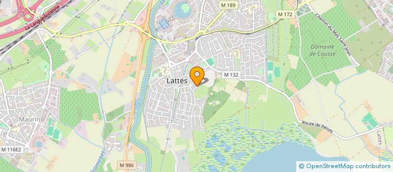 localisation de l'entreprise MADAME ISABELLE DEFOSSEZ  LATTES