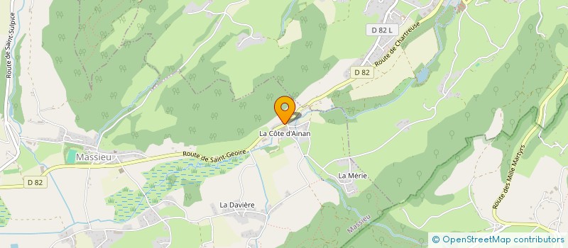 localisation de l'entreprise MADAME ISABELLE DEGOUD  MASSIEU