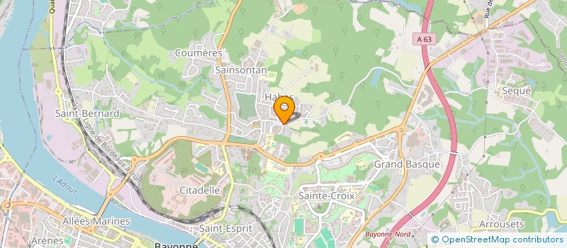 localisation de l'entreprise MADAME ISABELLE DEHAIL à BAYONNE