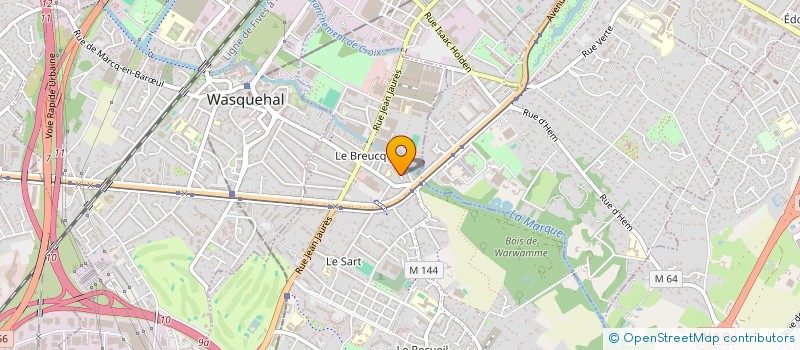 localisation de l'entreprise MADAME ISABELLE DEJONCHEERE à VILLENEUVE D ASCQ