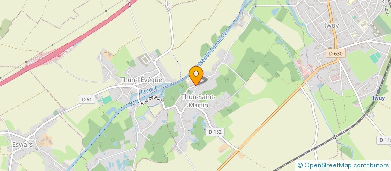 localisation de l'entreprise MADAME ISABELLE DELCOURT  THUN-SAINT-MARTIN
