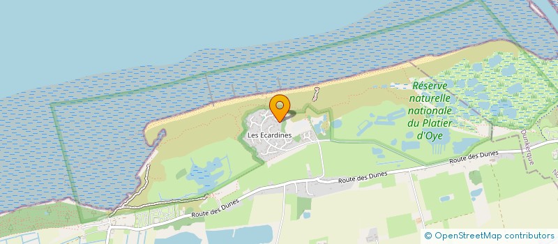 localisation de l'entreprise MADAME ISABELLE DELRUE  OYE-PLAGE