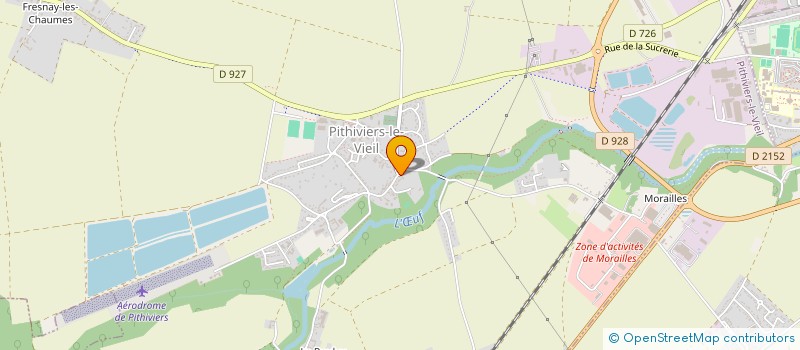 localisation de l'entreprise MADAME ISABELLE DELTOUR  PITHIVIERS-LE-VIEIL