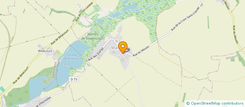 localisation de l'entreprise MADAME ISABELLE DEMARET  PONTRU