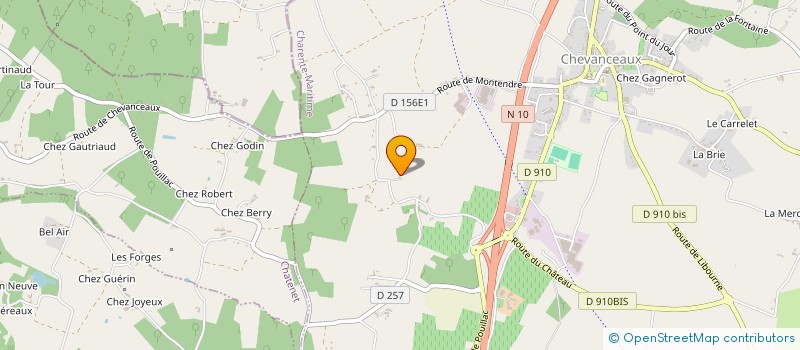 localisation de l'entreprise MADAME ISABELLE DEMAZURE à MERIGNAC