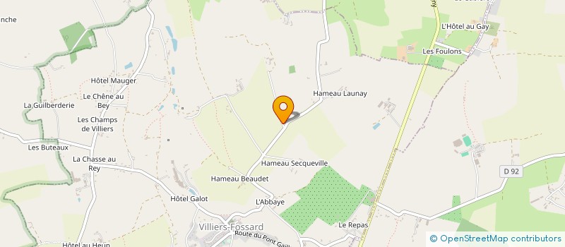 localisation de l'entreprise MADAME ISABELLE DEMEAUTIS  VILLIERS-FOSSARD