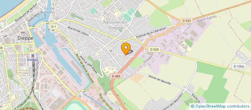 localisation de l'entreprise MADAME ISABELLE DEMOUCHY à DIEPPE