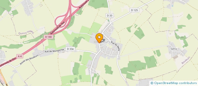 localisation de l'entreprise MADAME ISABELLE DENIS  BOULEURS