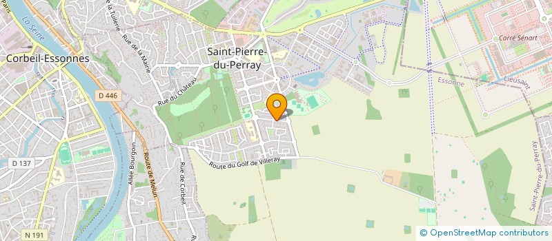 localisation de l'entreprise MADAME ISABELLE DERAMBURE  SAINT-PIERRE-DU-PERRAY