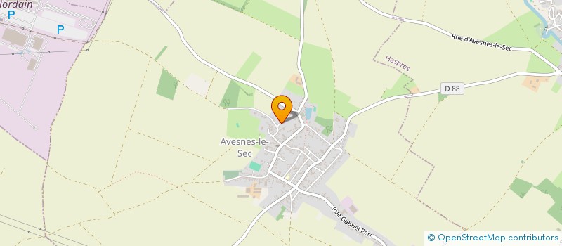 localisation de l'entreprise MADAME ISABELLE DERUELLE à AVESNES-LE-SEC