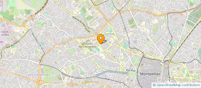 localisation de l'entreprise MADAME ISABELLE DESCHANEL à MONTPELLIER