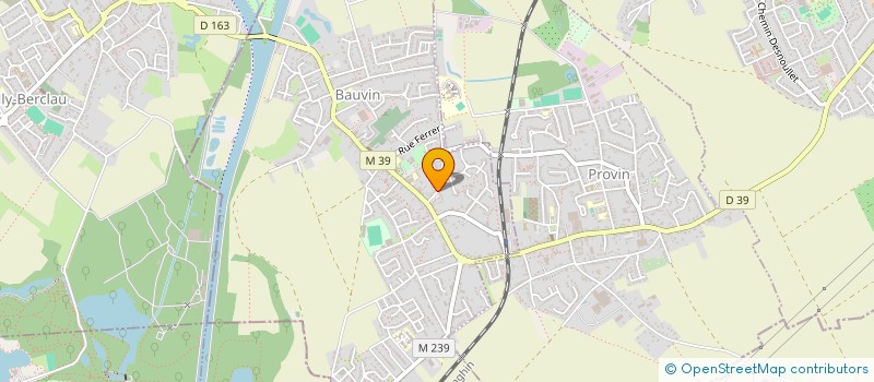 localisation de l'entreprise MADAME ISABELLE DESMARCHELIER  BAUVIN