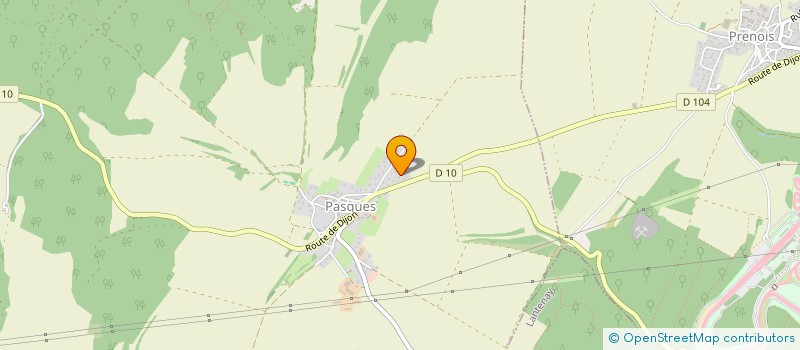 localisation de l'entreprise MADAME ISABELLE DESMERGER  PASQUES