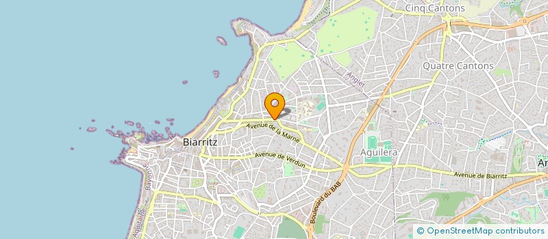 localisation de l'entreprise MADAME ISABELLE DESMOND à BIARRITZ