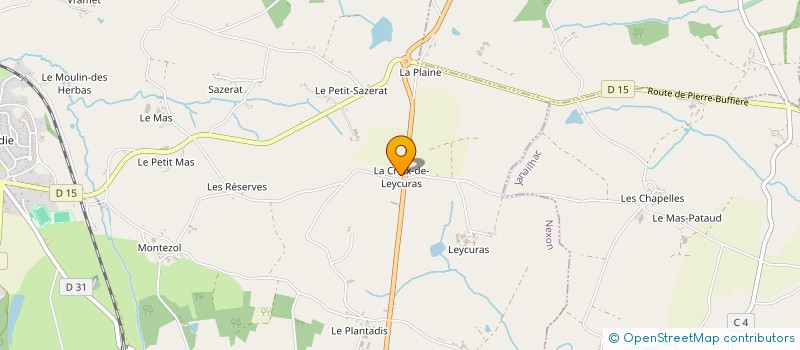 localisation de l'entreprise MADAME ISABELLE DESPLANCHES  NEXON