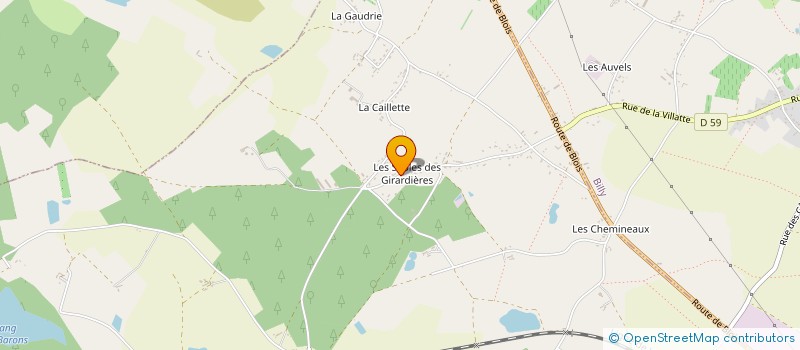 localisation de l'entreprise MADAME ISABELLE DESROCHES à CHATILLON-SUR-CHER