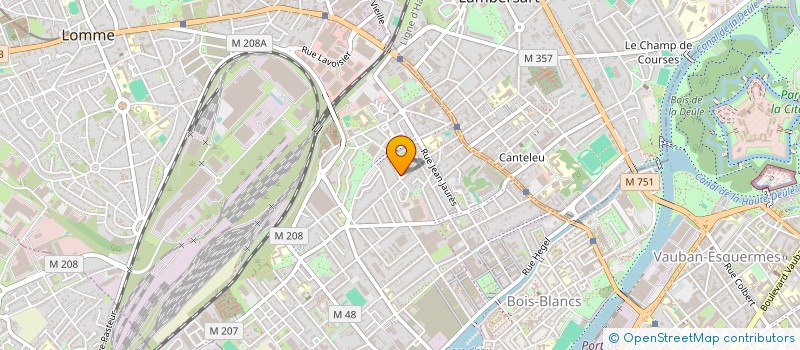 localisation de l'entreprise MADAME ISABELLE DESROUSSEAUX à LILLE
