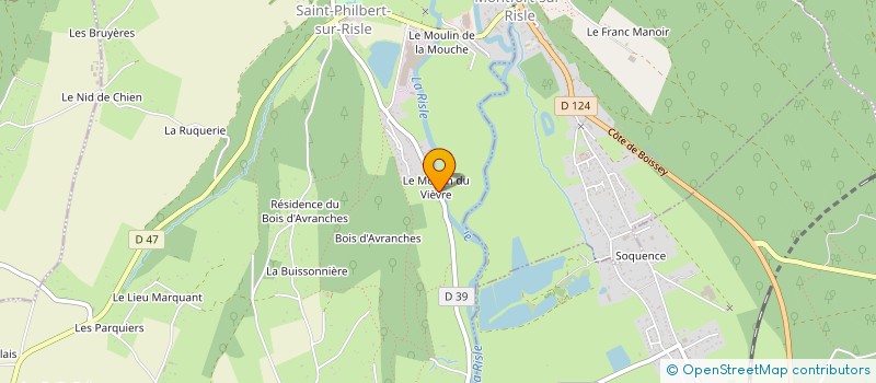 localisation de l'entreprise MADAME ISABELLE DESSAUX  SAINT-PHILBERT-SUR-RISLE